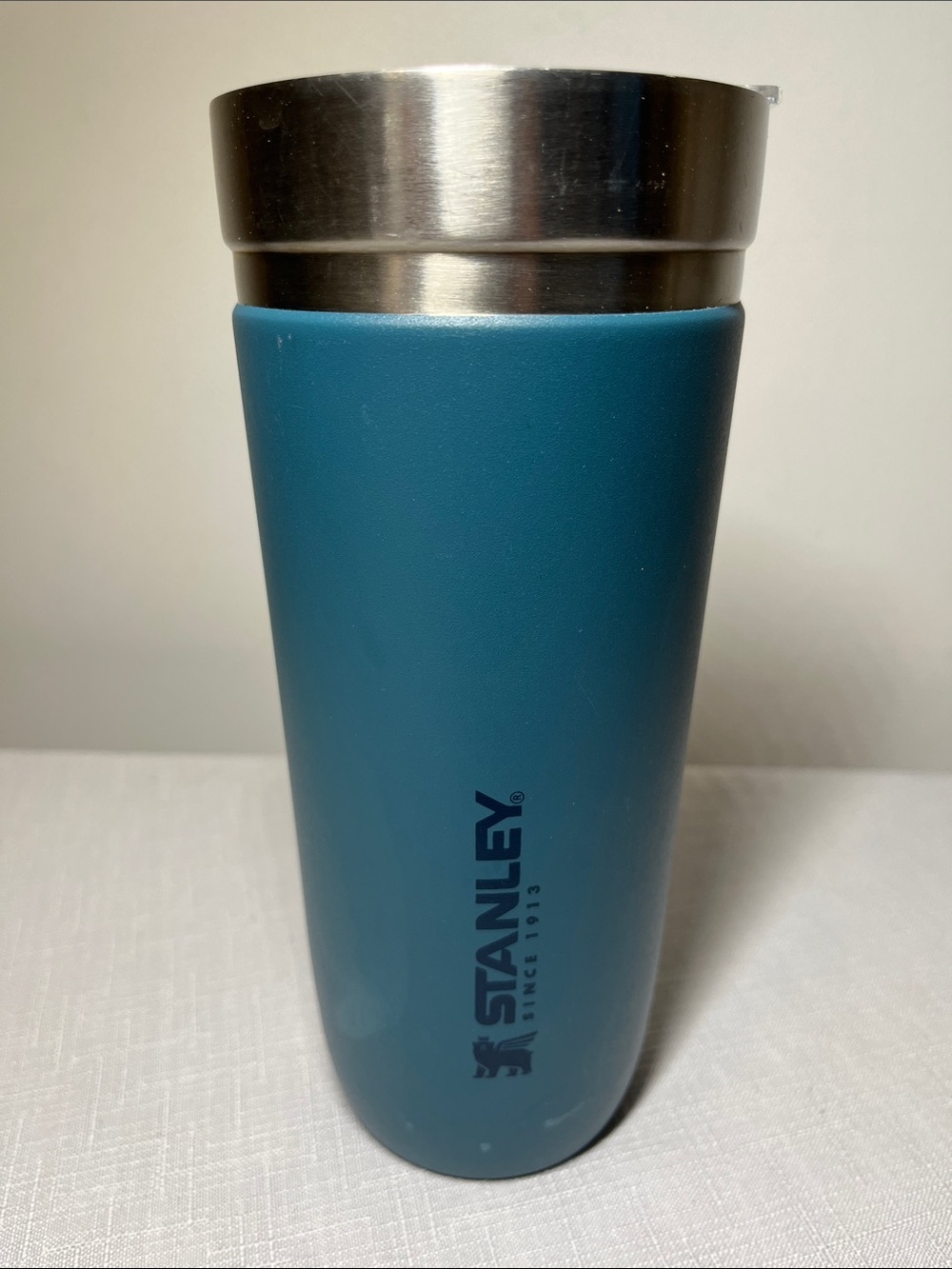 STANLEY Blue Stainless Steel Travel Tumbler
Clear Flip Lid
Like New - Picture 3 of 7